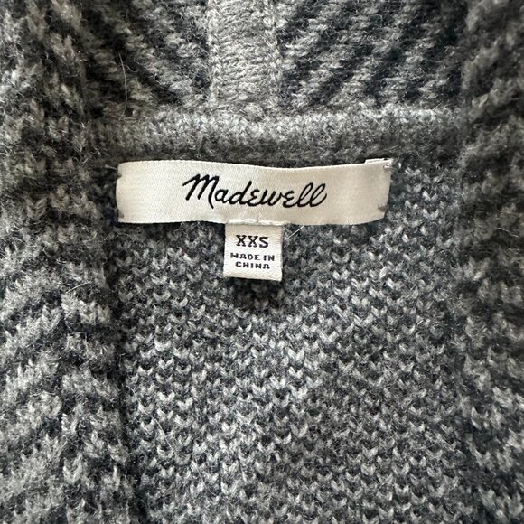 Herringbone Crop Sweater Jacket - Picture 6 of 9